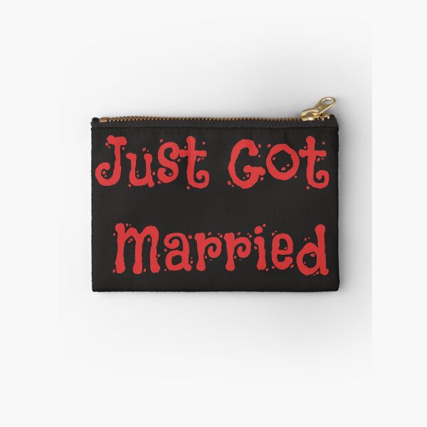 Item preview, Just Got Married perfect design for new husband and new wife designed and sold by marosharaf.