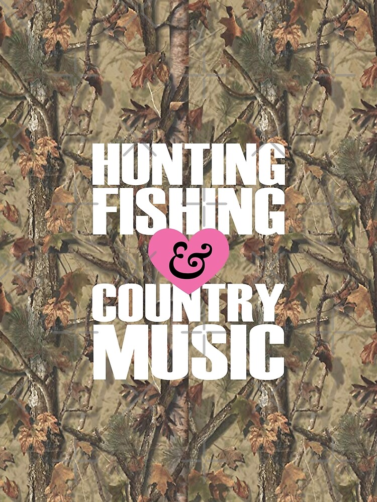Hunting, Fishing & Country Music - Music - T-Shirt