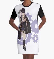 Saint-Germain - Code: Realize Minimalist Art Graphic T-Shirt Dress
