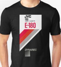 Retro VHS tape vaporwave aesthetic Slim Fit T-Shirt