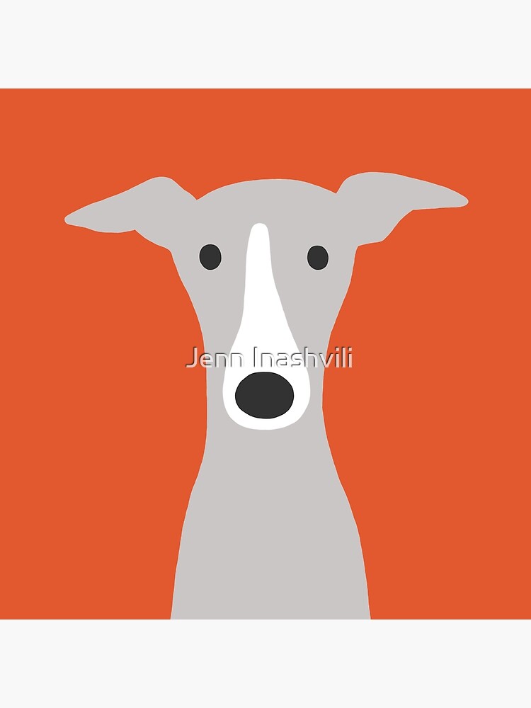 Greyhound, Italian Greyhound, Cute Whippet Dog  Bath Mat for Sale by  Jenn Inashvili