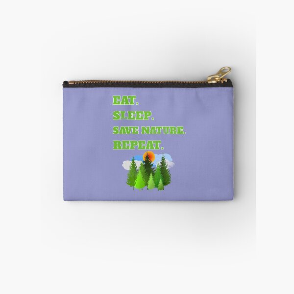 Item preview, Eat Sleep Save Nature Repeat Distressed Coll Nature Lovers Gift designed and sold by Klimentina.