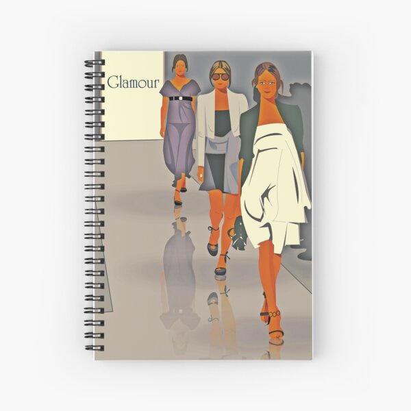 GLAMOUR Spiral Notebook