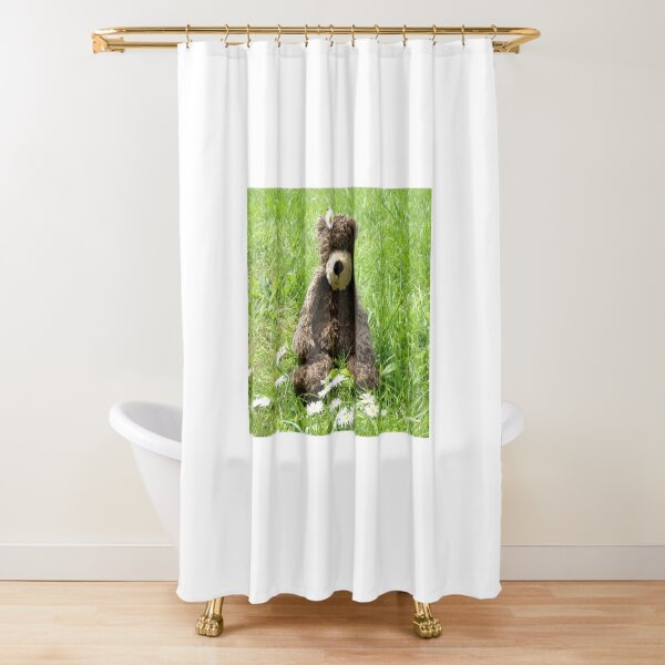 Deano Bears Daisy bear Shower Curtain