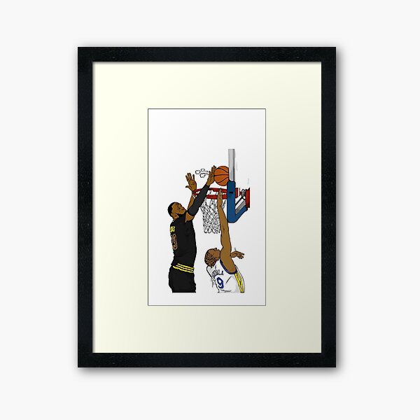 blocked Framed Art Print