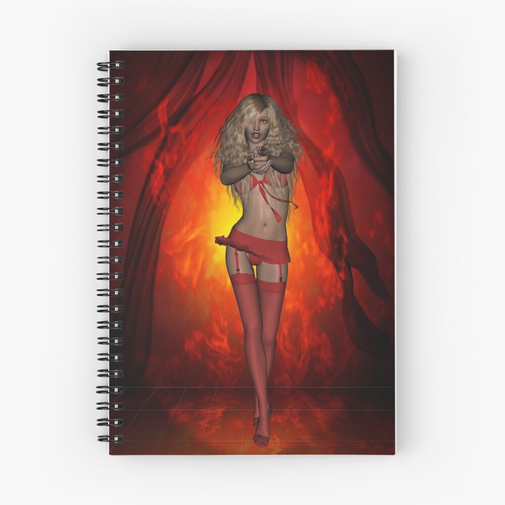 Item preview, Spiral Notebook designed and sold by InfinityRain.