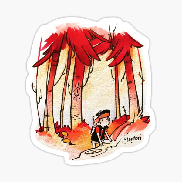 Meet Me in the Woods Sticker