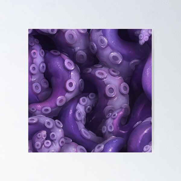 Tentacle Tangle Poster