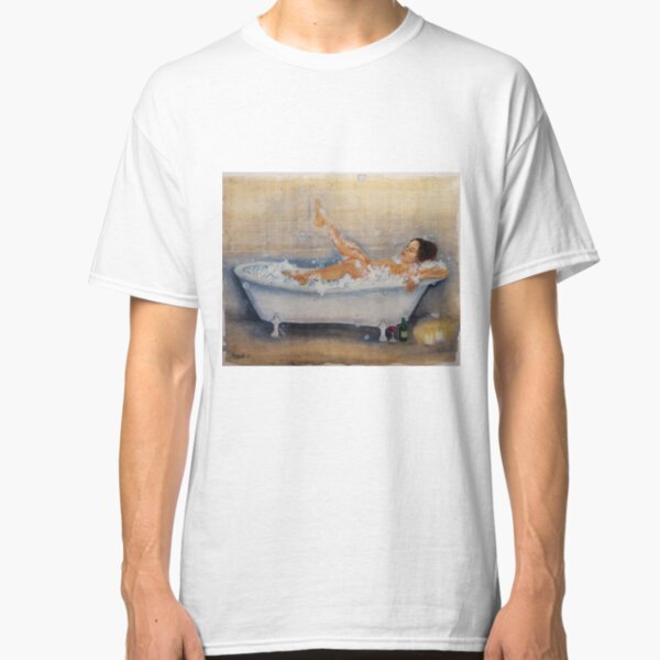Magic of a hot bath Classic T-Shirt