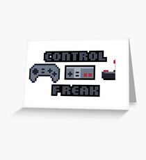 Control Freak! Greeting Card