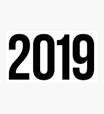 2019 Photographic Print