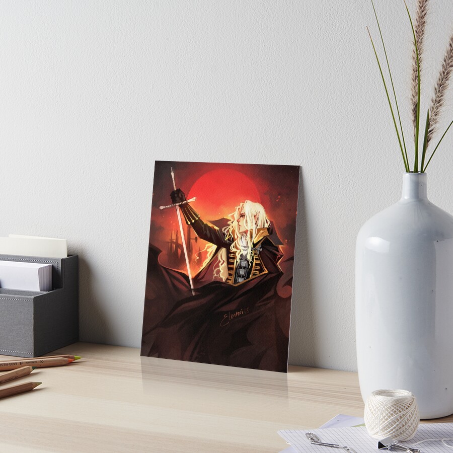 Between Worlds Art Board Print