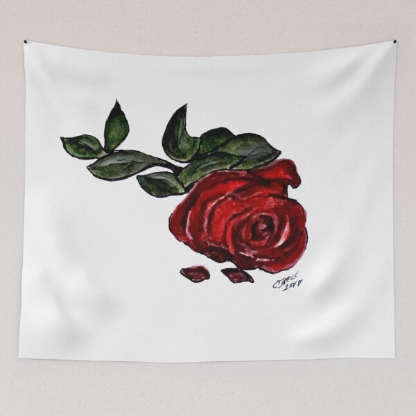 Item preview, Fallen Rose Trans BG designed and sold by Clyde J. Kell.