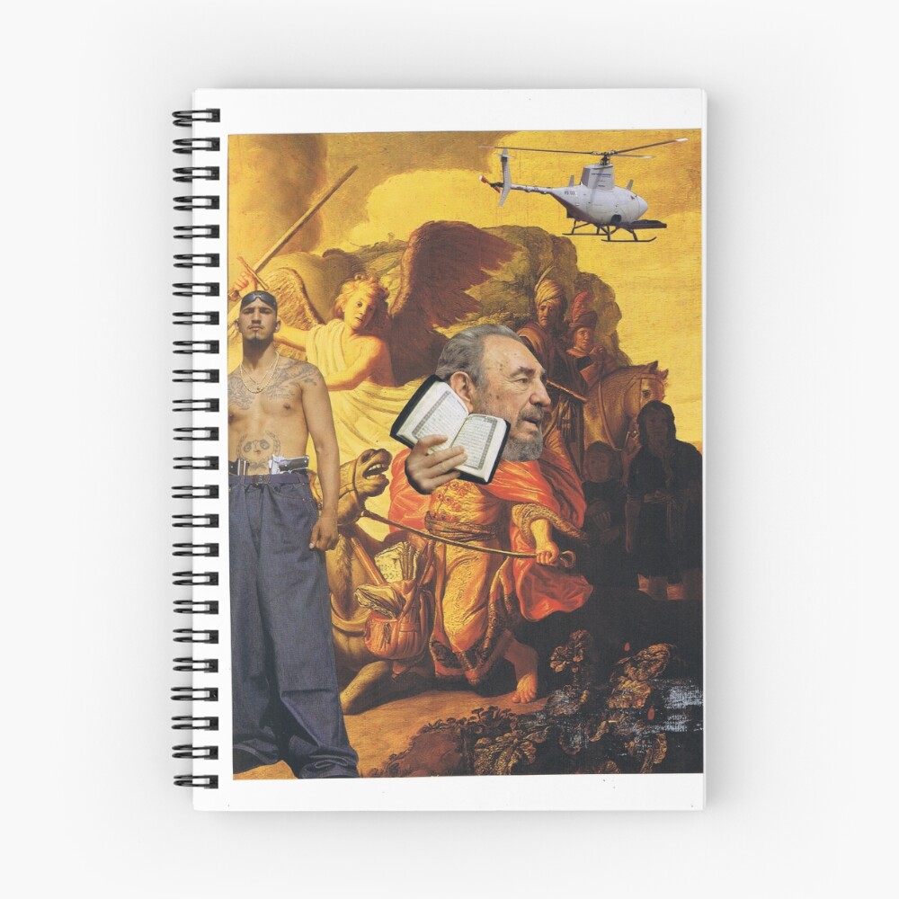 Item preview, Spiral Notebook designed and sold by atomikboy.