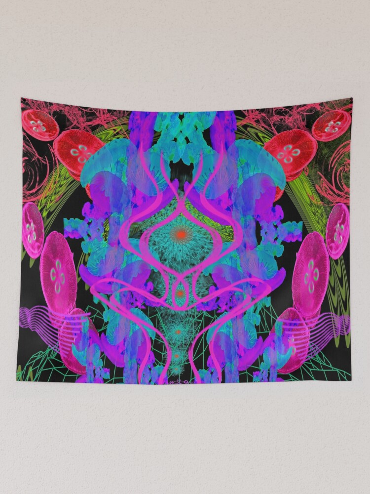 Fruity discount fractals tapestry