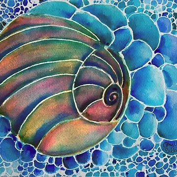Artwork thumbnail, Bubble Shell by WildColor