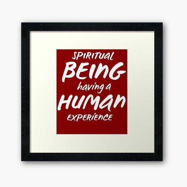 Item preview, Spiritual Being having a Human Experience designed and sold by gstrehlow2011.