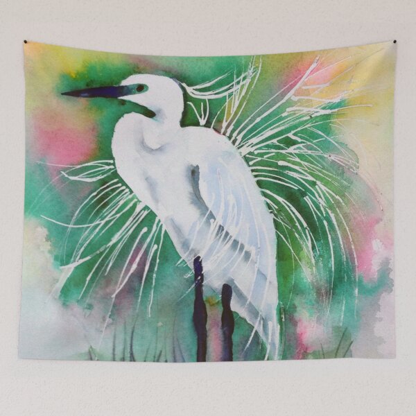 Item preview, Egret designed and sold by WildColor.