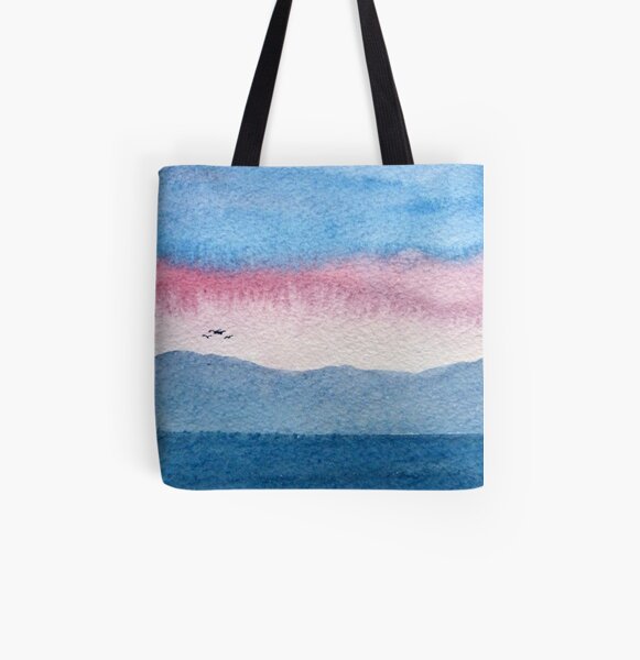 Skye Abstract 1 All Over Print Tote Bag