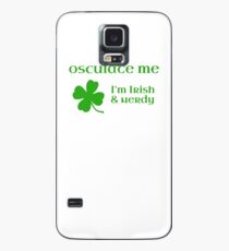 Osculate Me, I'm Irish & Nerdy Case/Skin for Samsung Galaxy