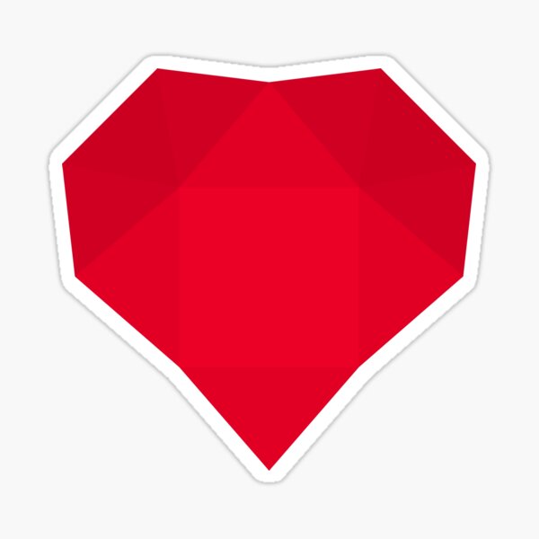 Item preview, f134 polyhedron heart designed and sold by Seni Lawal.