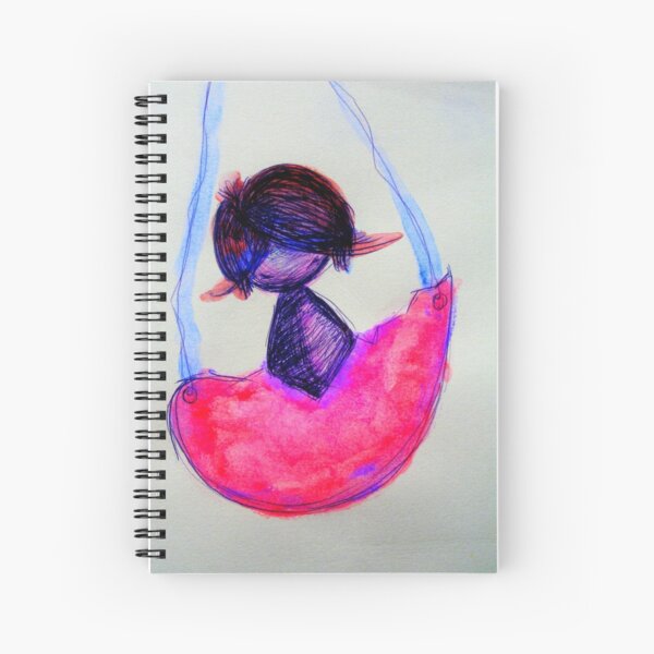 Heartswing Spiral Notebook