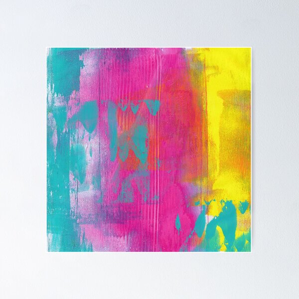 Item preview, Abstract Acrylic - Neon Colors designed and sold by annelouw.