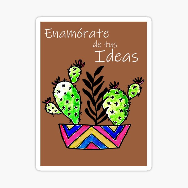 Verliebe dich in deine Ideen Sticker