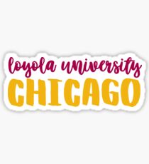Loyola University Chicago 2 Sticker