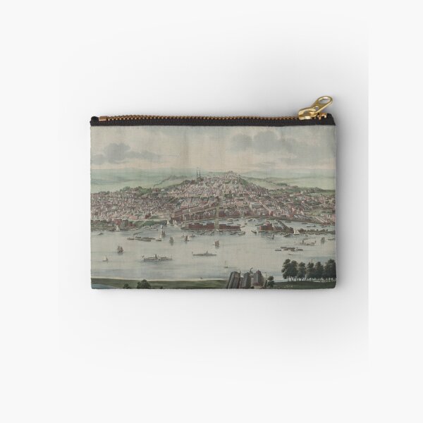 Item preview, Vintage Pictorial Map of Albany NY (1853) designed and sold by BravuraMedia.