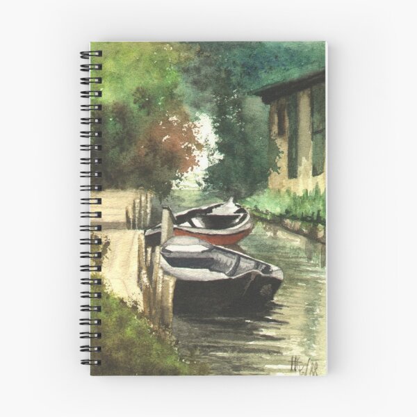 Item preview, Boats on the River designed and sold by RainbowDesign.