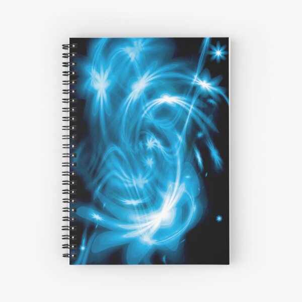 Blue Stars Spiral Notebook