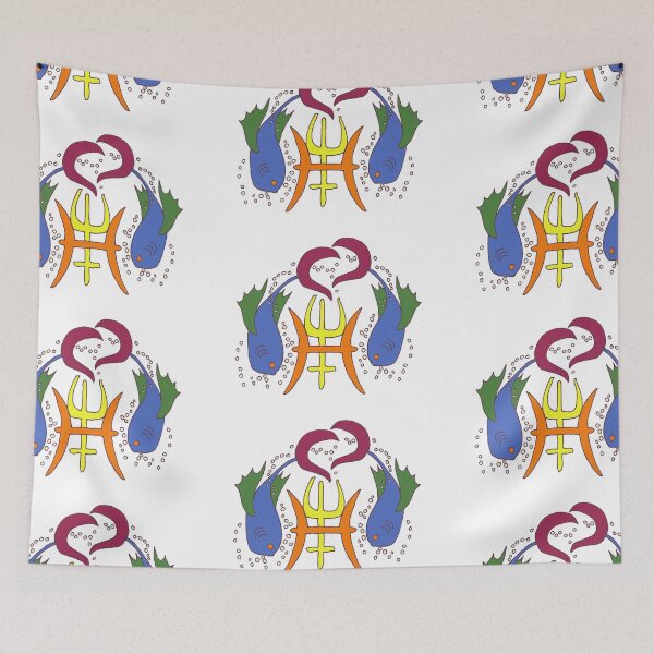 Item preview, Pisces, the fish designed and sold by wiccked.