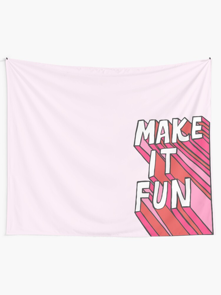 Alternate view of Make it Fun! Tapestry