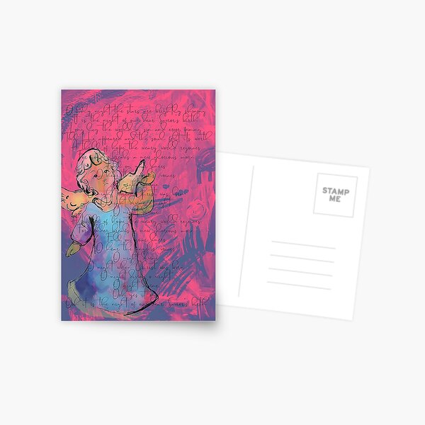 Bless you at Christmas time Postcard