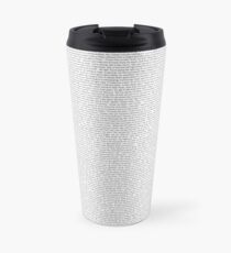 entire script Travel Mug