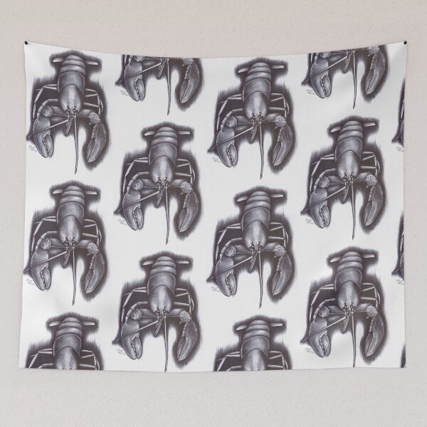 Item preview, Inktober Day 22: Expensive- Maine Lobster designed and sold by Kristin (Thornton) Barker.