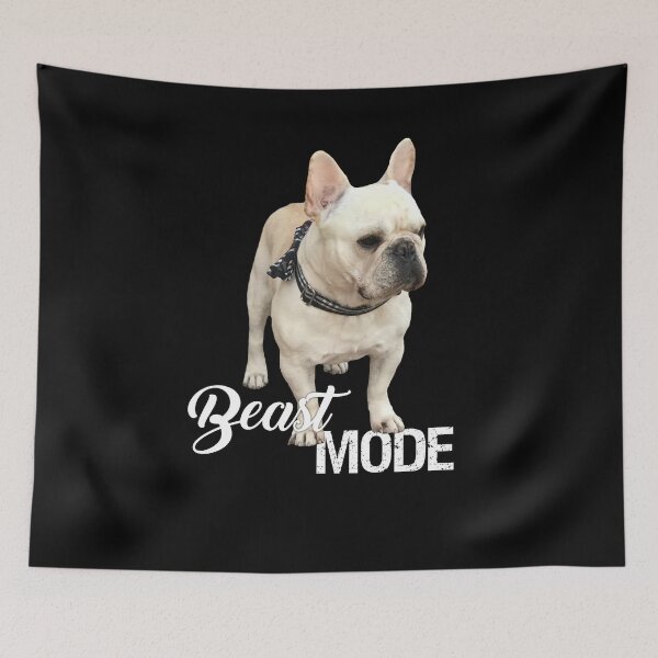 Item preview, Frenchie French Bulldog Beast Mode designed and sold by umeimages.