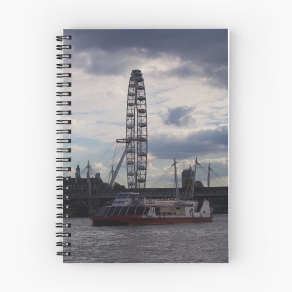 Item preview, Portrait of the River Thames & London Eye designed and sold by Love Through The Lens.