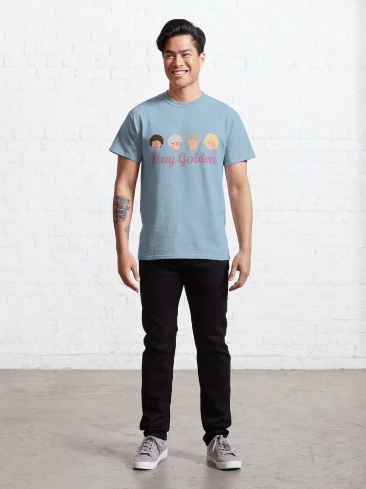 Alternate view of Stay Golden Golden Girls Classic T-Shirt