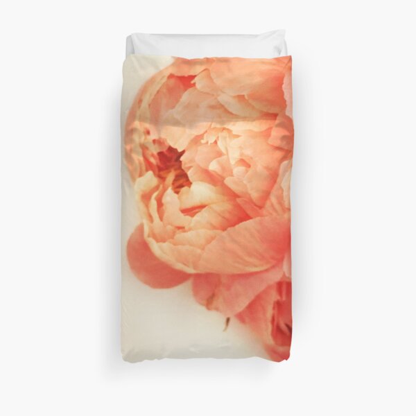 oh my these peonies Duvet Cover