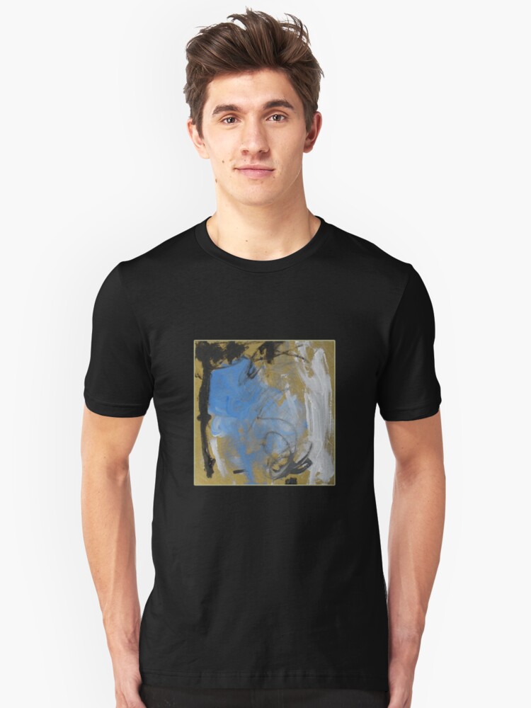 Alternate view of Abstract before Christmas Slim Fit T-Shirt
