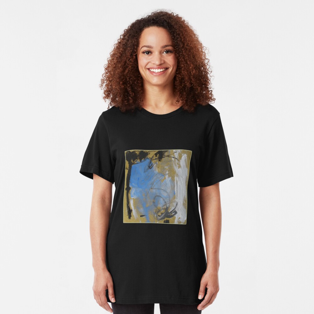 Abstract before Christmas Slim Fit T-Shirt