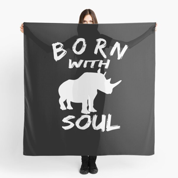 Item preview, BORN WITH RHINO SOUL designed and sold by we1000.
