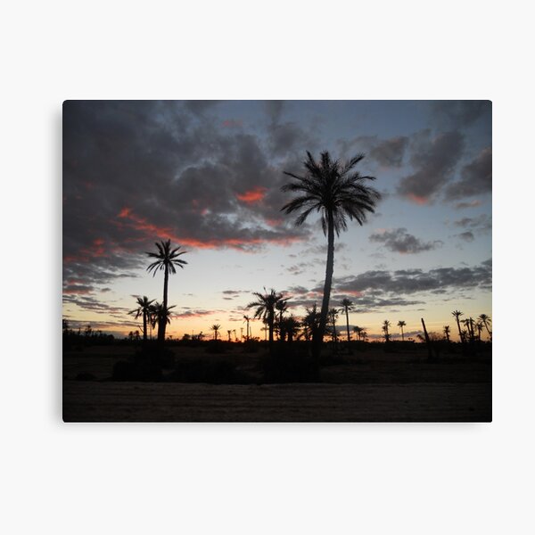 Moroccan Sunset Canvas Print