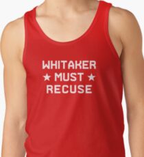 Whitaker Must Recuse Men's Tank Top