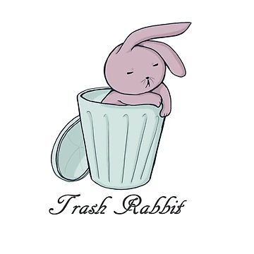 Artwork thumbnail, Trash Rabbit by SqueakySheep