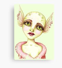 Goblin Girl Wishes Canvas Print