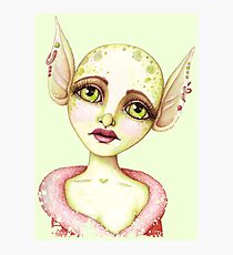 Goblin Girl Wishes Photographic Print