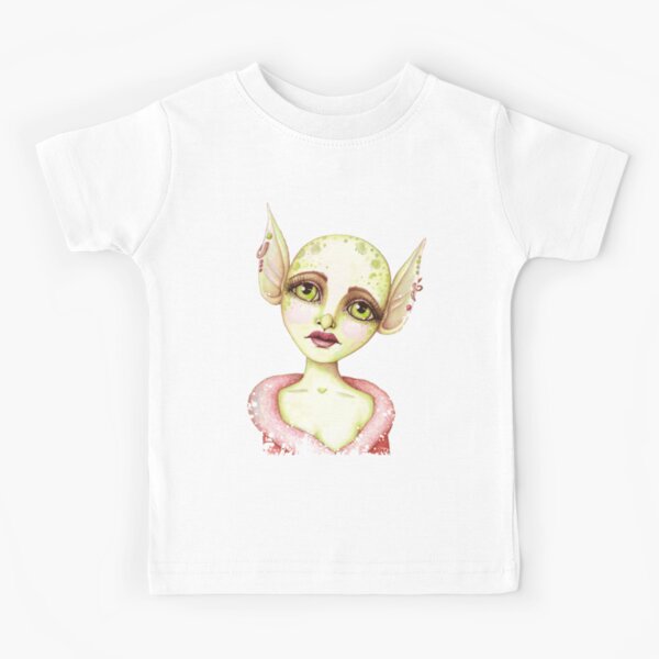 Goblin Girl Wishes Kids T-Shirt